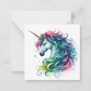 Unicorn Note Card