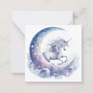 Unicorn Note Card