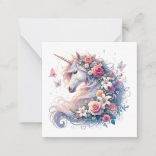 Unicorn Note Card