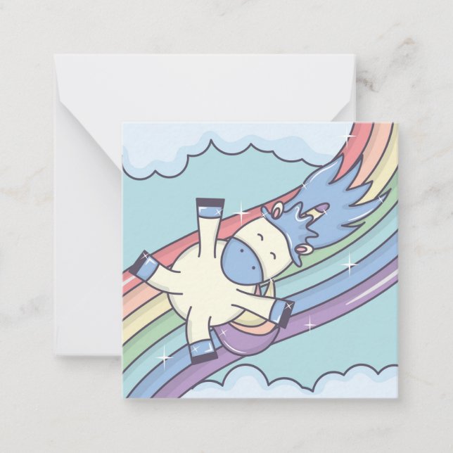 Unicorn Note Card (Front)