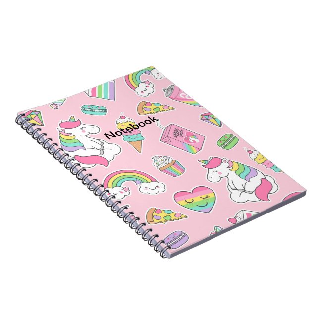 Unicorn Notebook (Right Side)