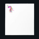 Unicorn Notepad<br><div class="desc">Just a little Unicorn to brighten up your day... .and desk.</div>