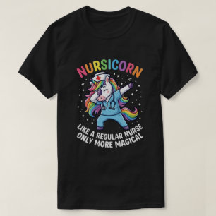 Unicorn Nurse Energy Bright and Magical T-Shirt