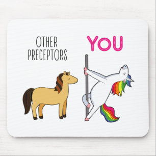 Unicorn Nurse Preceptor Gift Mouse Pad
