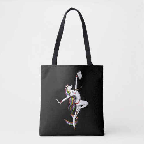 Unicorn Nurse Tote Bag