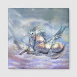 Unicorn Of Peace Art Magnet