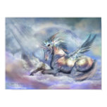Unicorn Of Peace Art Poster/Print Poster