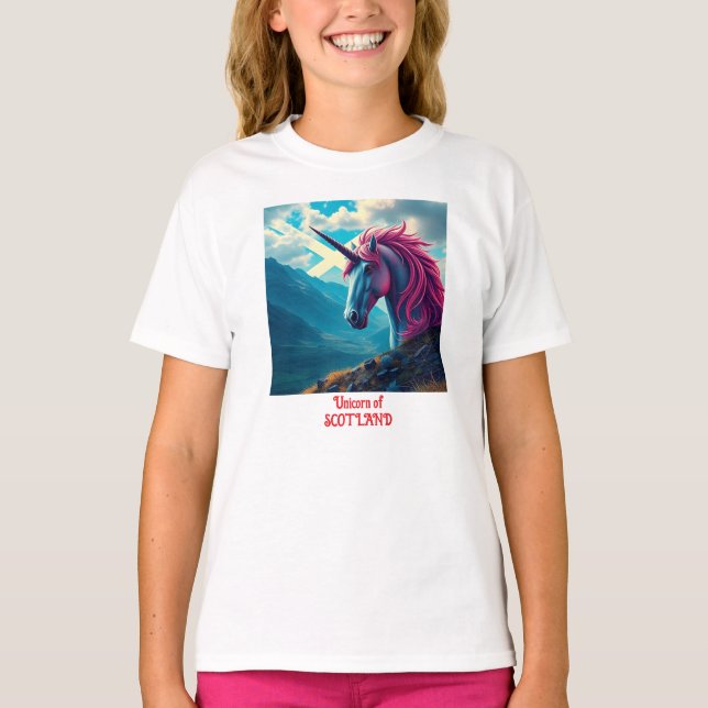  Unicorn of Scotland  T-Shirt (Front)