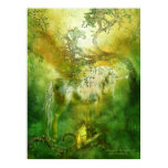 Unicorn Of The Forest Art Poster/Print Poster