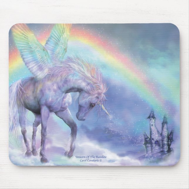 Unicorn Of The Rainbow Mousepad (Front)