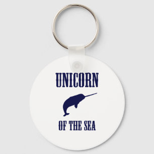 Unicorn of the Sea (Narwhal) Keychain