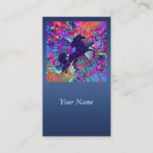 UNICORN OF THE UNIVERSE multicolored Business Card