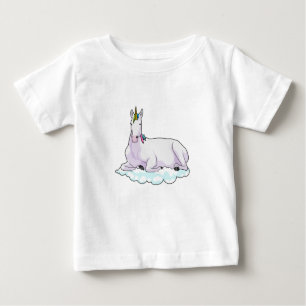 Unicorn on Cloud Baby T-Shirt