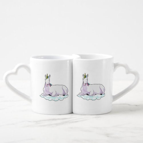 Unicorn on Cloud Coffee Mug Set