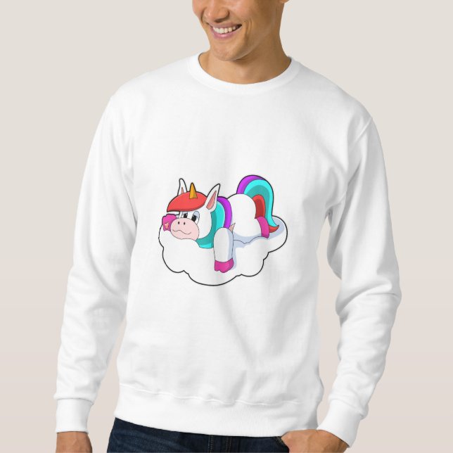 Unicorn on Clouds Sweatshirt (Front)