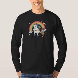 Unicorn On Skates Roller Derby T-Shirt