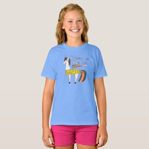 Unicorn on the Cob T_shirt