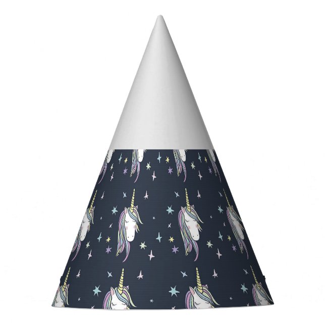 Unicorn One Party Hat (Front)