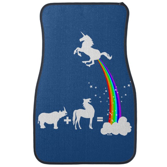Unicorn origin car mat (Front)