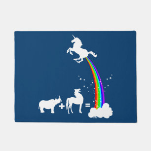 Unicorn origin doormat