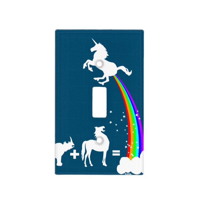 Unicorn origin light switch cover (Front)