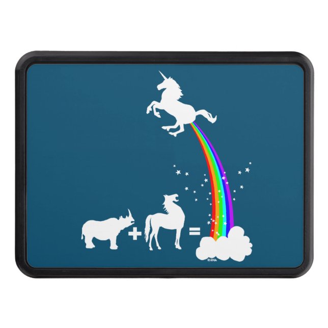 Unicorn origin tow hitch cover (Front)