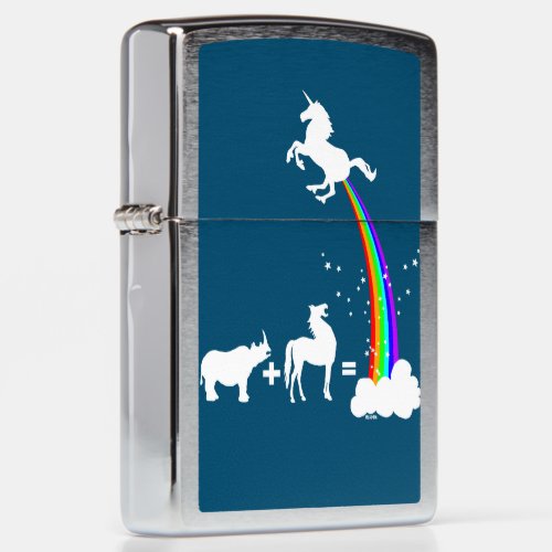 Unicorn origin zippo lighter