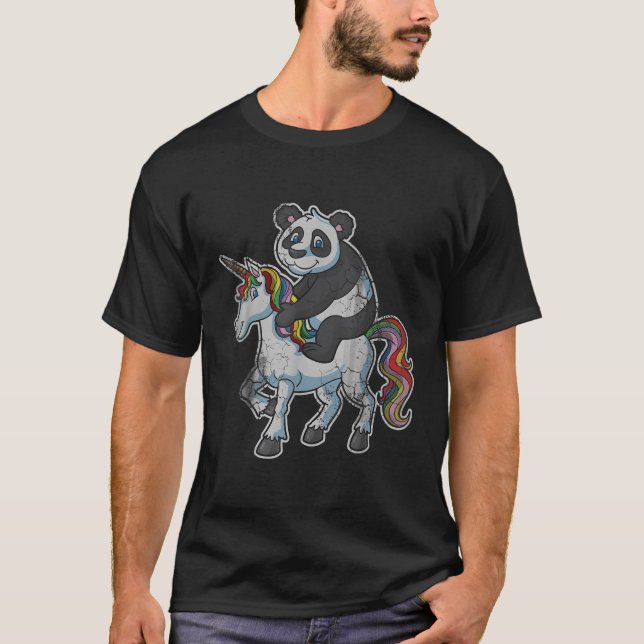 Unicorn Panda T-Shirt (Front)