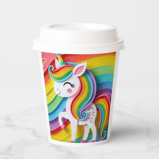 Unicorn Paper Cups (Front)