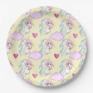 Unicorn Paper Plate