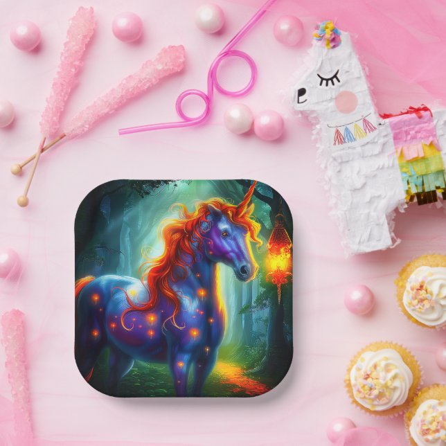 Unicorn Paper Plates (Party)
