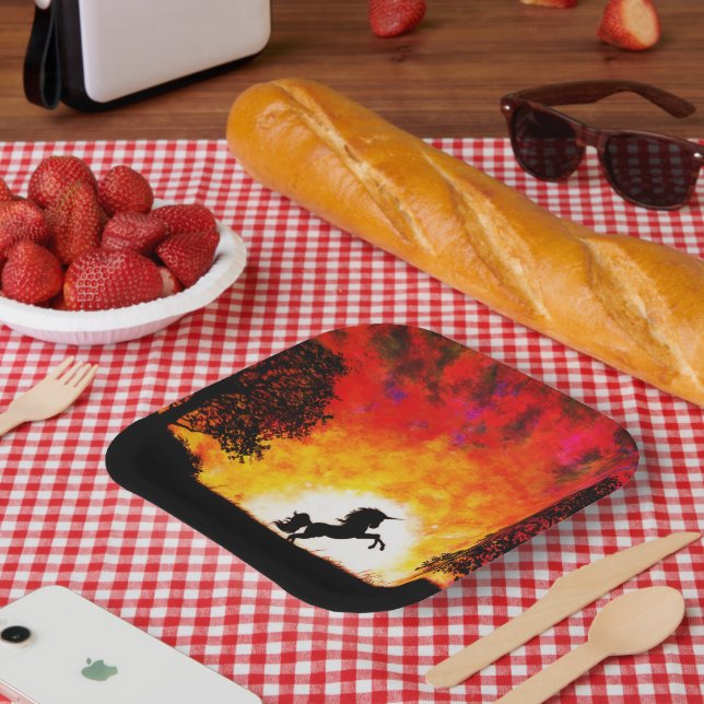 Unicorn Paper Plates (Picnic)