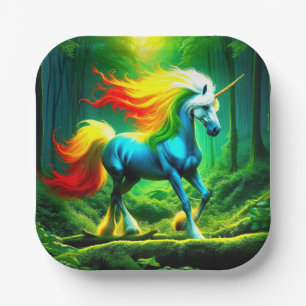 Unicorn Paper Plates