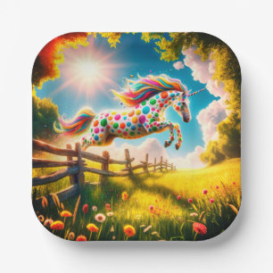 Unicorn Paper Plates