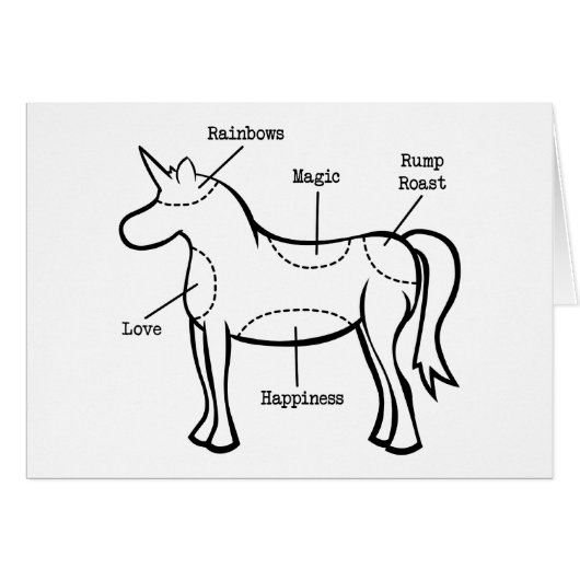 Unicorn Parts Cards (Front Horizontal)