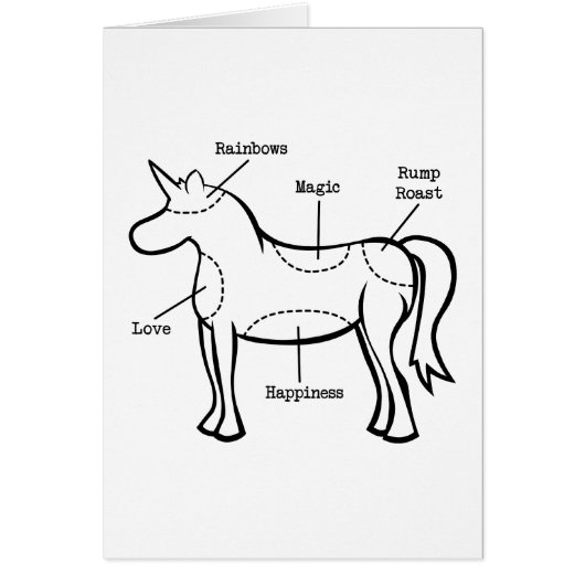 Unicorn Parts Cards (Front)