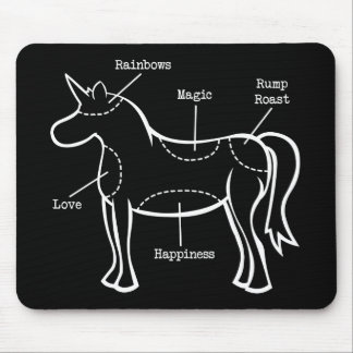 Unicorn Parts Mouse Pad