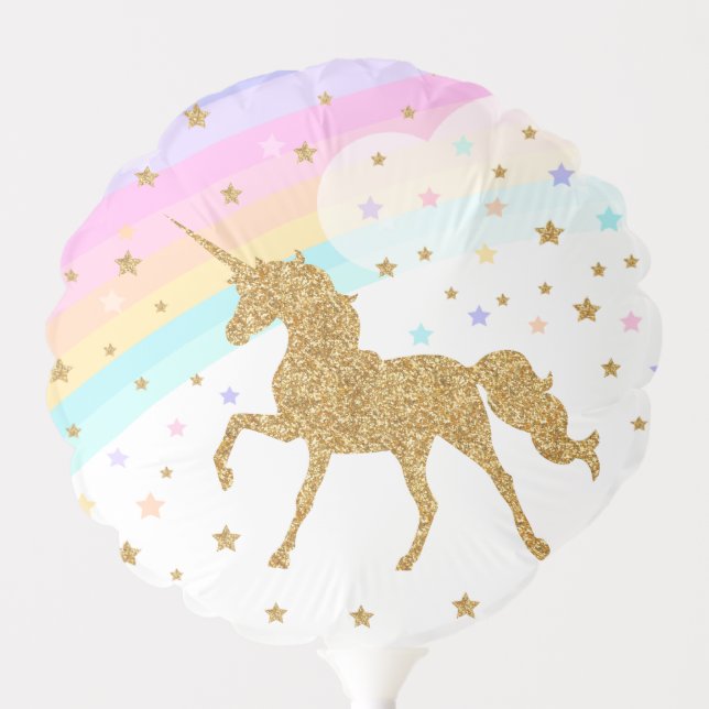 Unicorn Party Balloon (Front)
