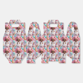 Unicorn party girl favor boxes