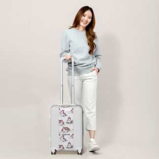 Unicorn Party Rainbow Luggage