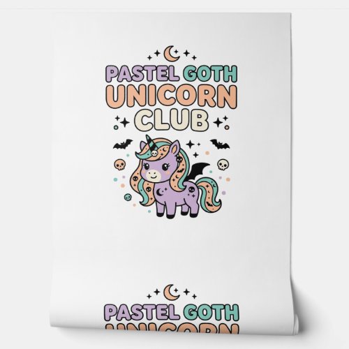 Unicorn Pastel Goth Unicorn Club Trendy Graphic Te Wallpaper