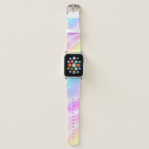 Unicorn Pastel Rainbow Colors Apple Watch Band