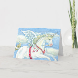 Unicorn Pegasus VALENTINE'S DAY CARD Customize