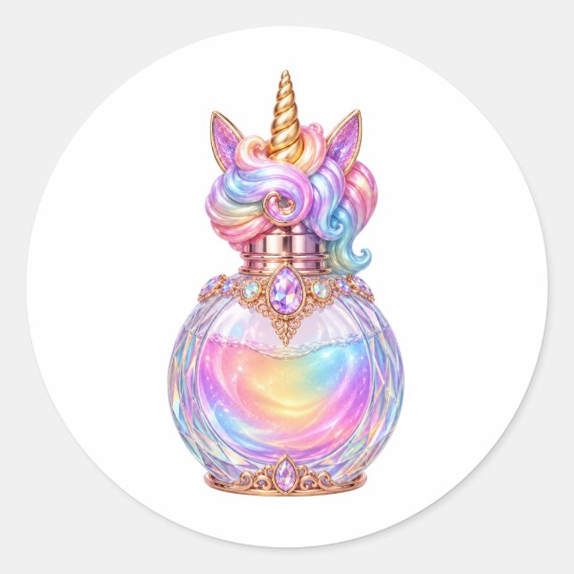 Unicorn Perfume Stickers (Front)