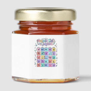 Unicorn Periodic Table of Magic Trendy Cute Gift D Honey Jar Favors
