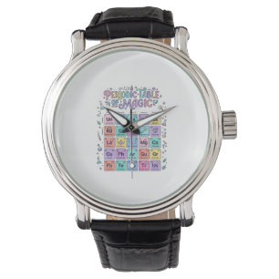 Unicorn Periodic Table of Magic Trendy Cute Gift D Watch