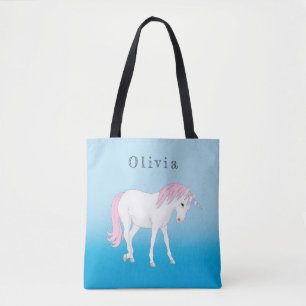 Unicorn Personalised Tote Bag