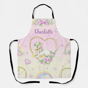 Unicorn Personalized Apron