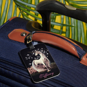 Unicorn Personalized Luggage Tag