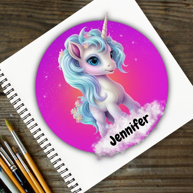Unicorn Personalized Name Notebook (Creator Uploaded)